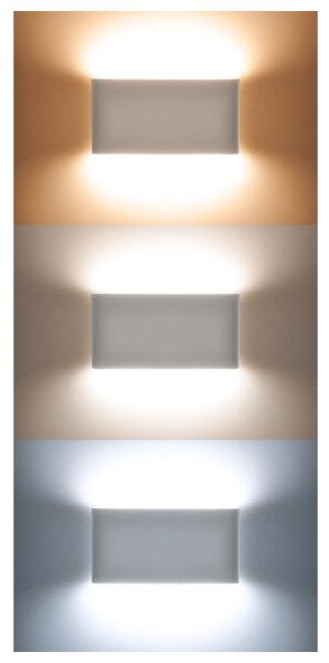 Solight WO800-B- LED Applique da esterno MODENA LED/12W/230V IP54 nero