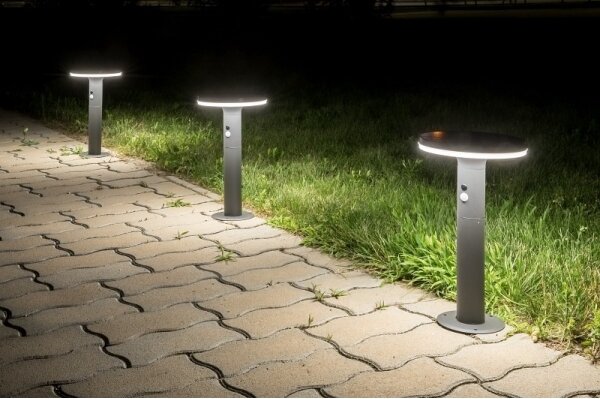 Rabalux 77018 - Luce solare a LED con sensore ALASKA LED/10W/3,7V IP44