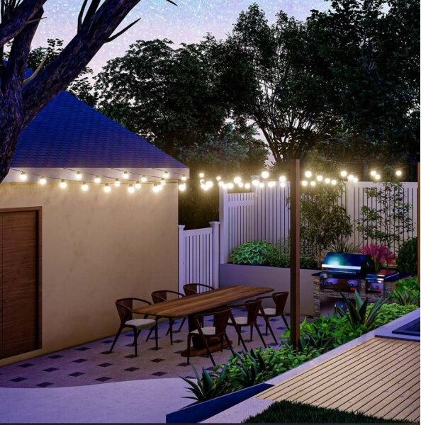 Catena LED solare 10xLED/0,5/4,5V 12 m 3000K IP44 + +TC