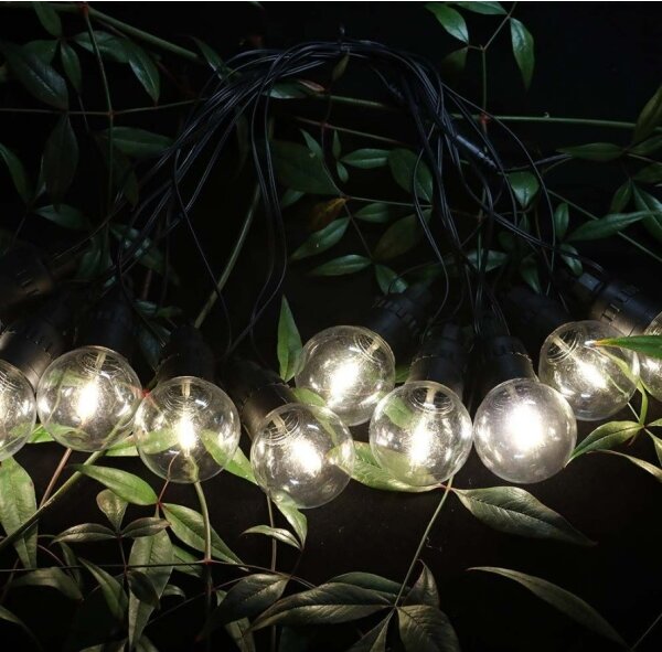 Catena LED solare 10xLED/0,5/4,5V 12 m 3000K IP44 + +TC