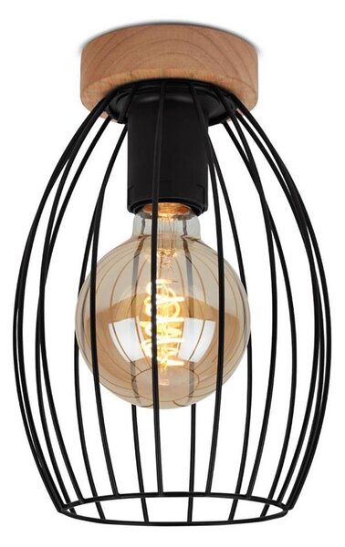 Brilo - Plafoniera WAKTU 1xE27/60W/230V albero di caucciù