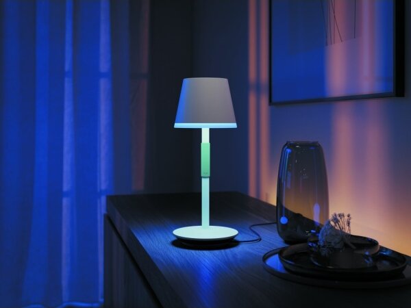 Philips-LED RGBW Lampada touch dimmerabile Hue GO LED/6,2W/230V 2000-6500K IP54