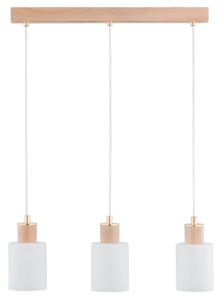 Lampadario a sospensione con filo EVIC 3xE27/60W/230V