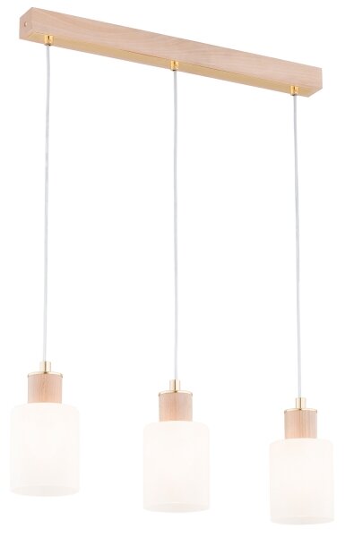 Lampadario a sospensione con filo EVIC 3xE27/60W/230V