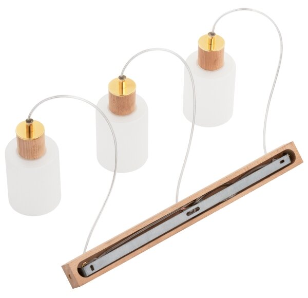 Lampadario a sospensione con filo EVIC 3xE27/60W/230V