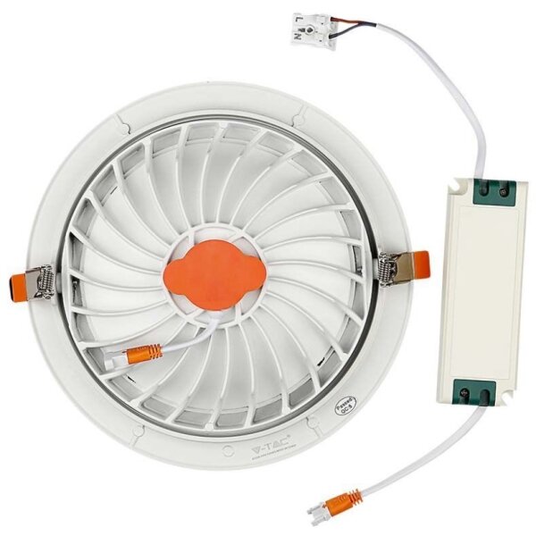 Lampada LED da incasso SAMSUNG CHIP LED/20W/230V 3000K
