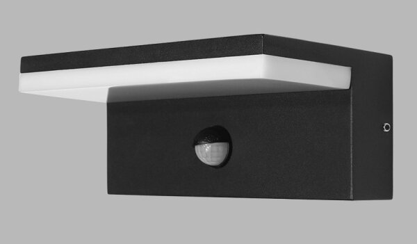 LED2 - Luce LED per esterni con sensore HUGO LED/9W/230V IP54 3000K/4000K
