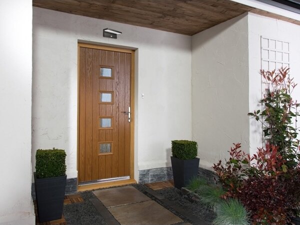 LED2 - Luce LED per esterni con sensore HUGO LED/9W/230V IP54 3000K/4000K