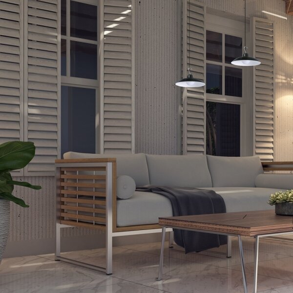 LED Luce a sospensione solare dimmerabile LED/6W/3,7V 800 mAh IP44 + T