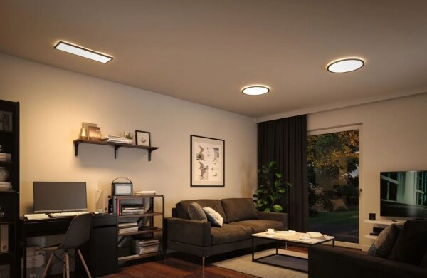 Paulmann 70999 - Pannello LED dimmerabile ATRIA 22W 230V 3000K nero