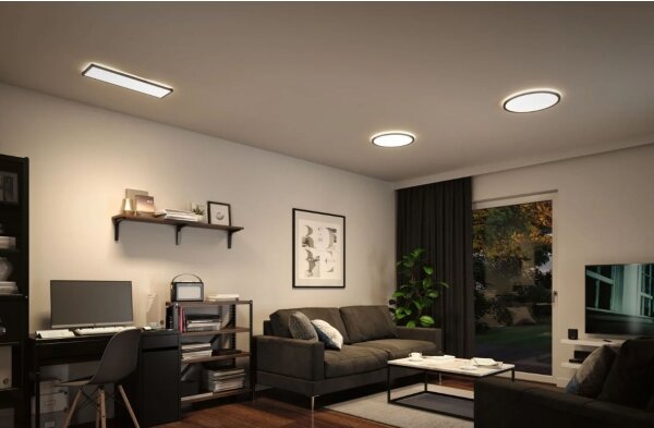 Paulmann 71016 - Pannello LED dimmerabile ATRIA 22W 230V 4000K nero