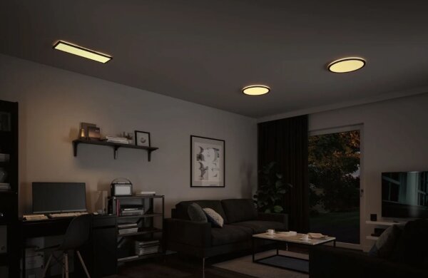 Paulmann 71003 - LED/22W Pannello dimmerabile ATRIA 230V 3000K nero