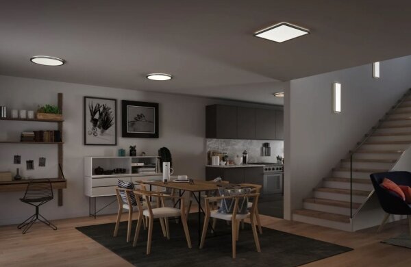 Paulmann 71009 - Pannello LED dimmerabile ATRIA 22W 230V 4000K cromo opaco
