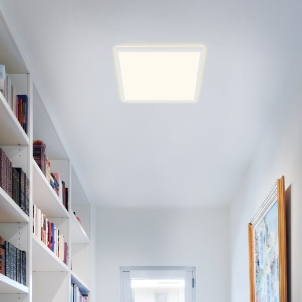 Briloner 7081-016 - Plafoniera LED dimmerabile SLIM LED/18W/230V + tc