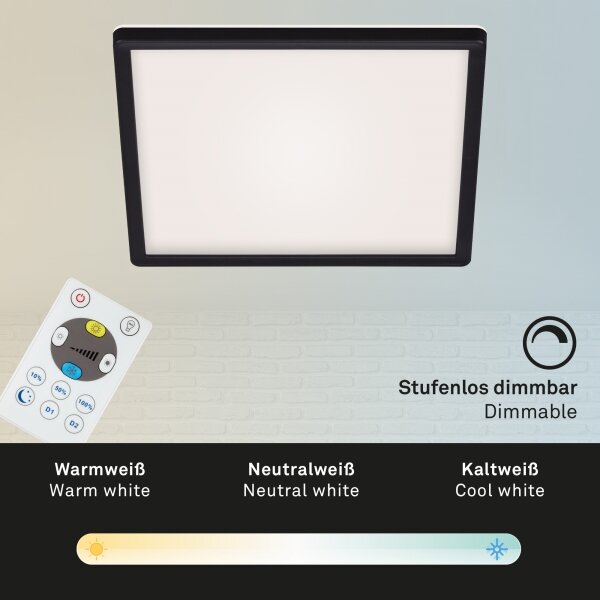 Briloner 7082-015 - Plafoniera LED dimmerabile SLIM LED/22W/230V + tc