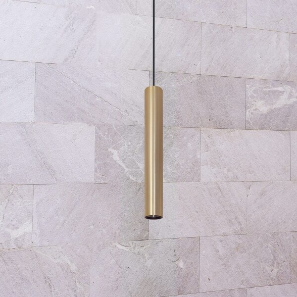 Lampadario a sospensione con filo LUNGOMARE 1xGU10/10W/230V oro