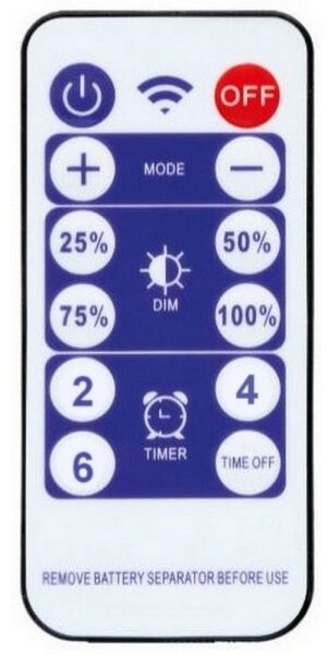 Ecolite DX-SOLAR-3000/5M - Striscia solare a LED 3,7V 2400 mAh 5m IP65