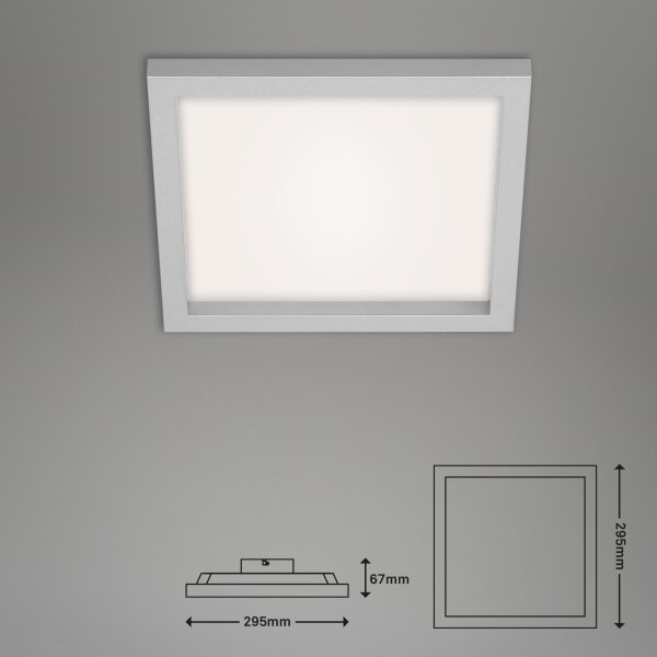 Briloner 7370-014 - Plafoniera LED dimmerabile LED/18W/230V 3000-6500K+ T