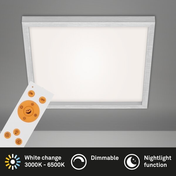 Briloner 7371-014 - Plafoniera LED dimmerabile LED/24W/230V 3000-6500K+ T
