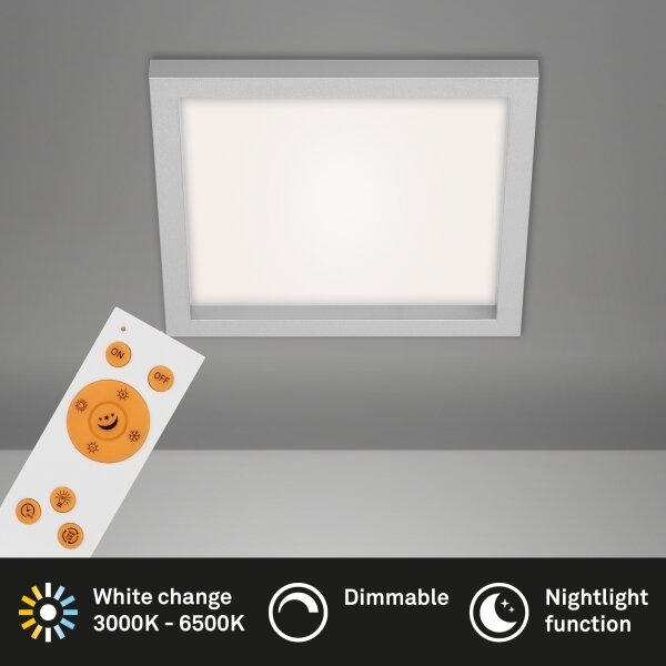 Briloner 7370-014 - Plafoniera LED dimmerabile LED/18W/230V 3000-6500K+ T