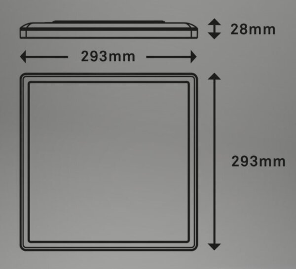 Briloner 7081-015 - Luce LED dimmerabile SLIM LED/18W/230V 2700-6500K + +TC