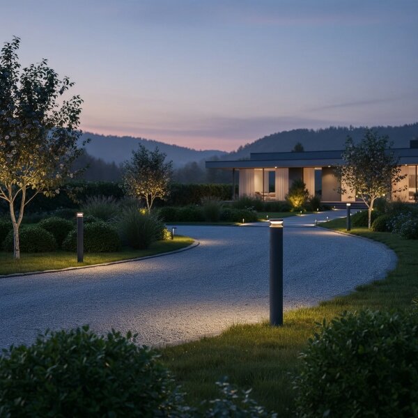 Ideal Lux - Lampada LED da esterno BOEING LED/14W/230V 100 cm IP65 antracite