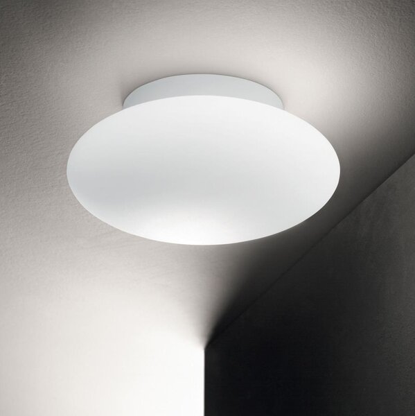 Ideal Lux-Plafoniera da bagno BUBBLE 1xE27/60W/230V diametro 33,5 cm IP44 bianco