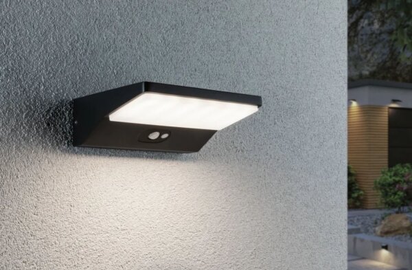 Paulmann 94333 - LED/7,4W IP44 Applique da esterno con sensore HOUSE 230V