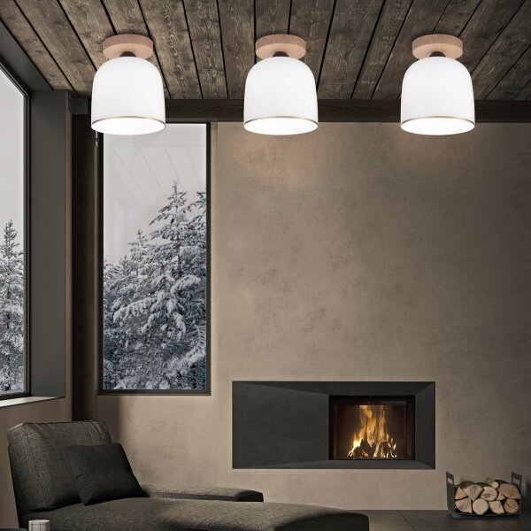 Kolarz A1352.11.Au - Lampada NONNA 1xE27/60W/230V rovere/bianco/oro