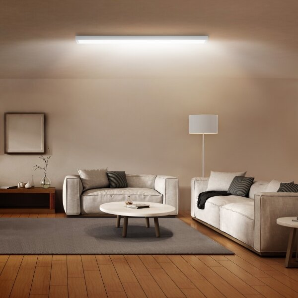 Brilagi - Plafoniera LED da bagno FRAME LED/40W/230V 120x30 cm IP44 bianco