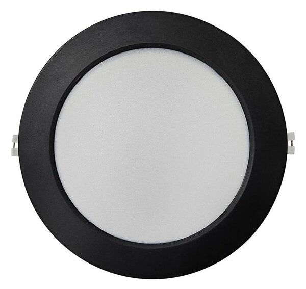 Lampada LED da incasso CIRCLE LED/18W/230V 4000K diametro 22 cm nero
