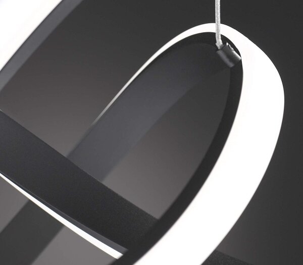 Wofi 70074G - Lampadario a sospensione con filo LED dimmerabile AMBIENTE LED/44W/230V