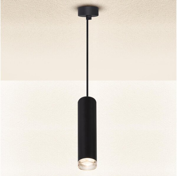 Brilagi - Lampadario da bagno su filo SELE AQUA 1xGU10/30W/230V IP44 nero