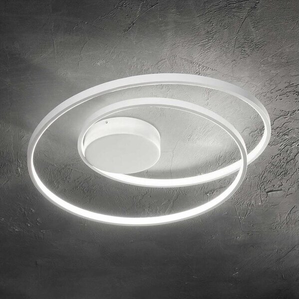 Ideal Lux - Plafoniera LED OZ LED/47W/230V diametro 60 cm CRI 90 bianco