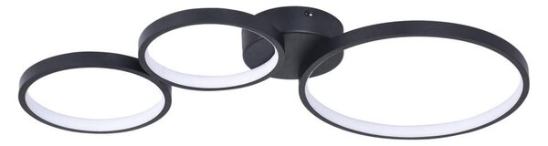 Plafoniera LED FLAMENCO LED/33W/230V 4000K nero