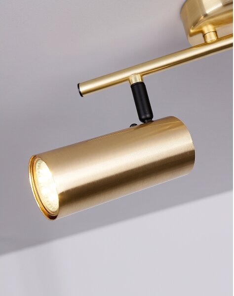 Faretto COLLY 2xGU10/15W/230V oro