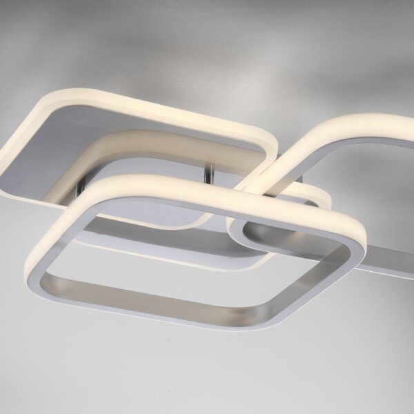 Leuchten Direkt 14117-55 - Plafoniera LED LED/36W/230V cromo opaco