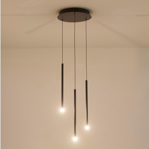 Lampadario LED a sospensione con filo LED/6W/230V 3000K diametro 30 cm