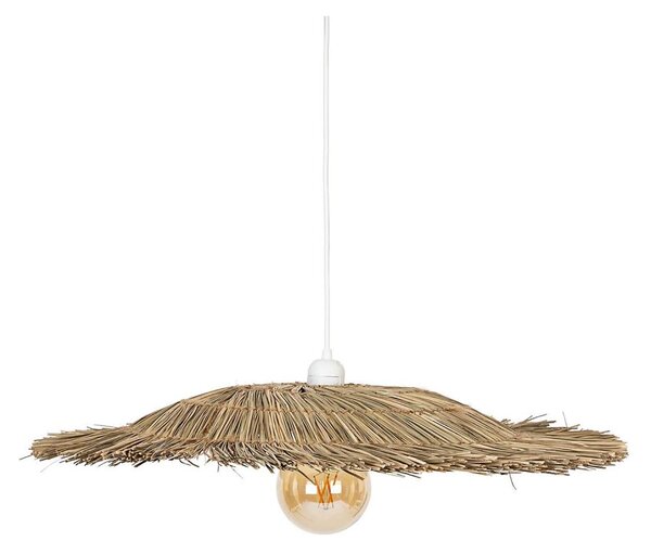 Atmosphera - Lampadario a sospensione con filo YONI 1xE27/40W/230V sláma