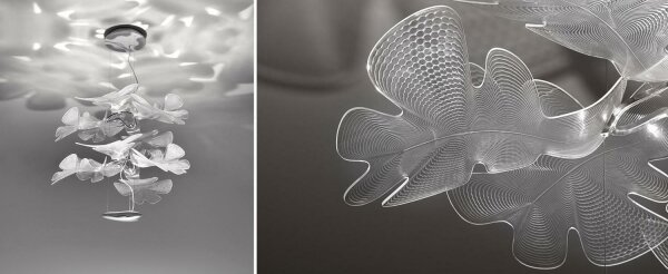 Artemide 1628110APP - Lampadario a sospensione con filo LED dimmerabile CHLOROPHILIA LED/44W/230V 3000K