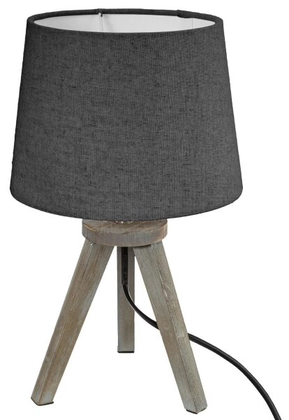 Atmosphera - Lampada da tavolo MINI 1xE14/25W/230V pino/grigio