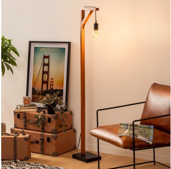 Atmosphera - Lampada con piedistallo WILD 1xE27/25W/230V pino