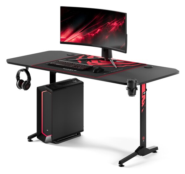Scrivania di grandi dimensioni da gaming Diablo X-Mate 1600