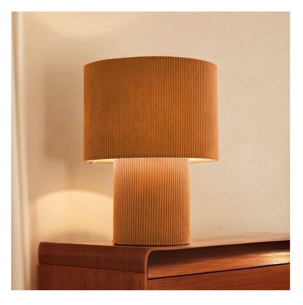 Brilliant - Lampada da tavolo TONY 1xE27/20W/230V arancione