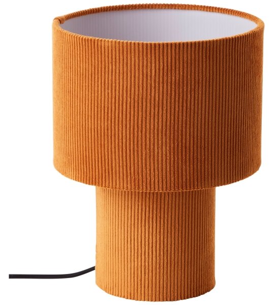 Brilliant - Lampada da tavolo TONY 1xE27/20W/230V arancione