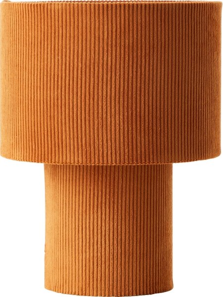 Brilliant - Lampada da tavolo TONY 1xE27/20W/230V arancione