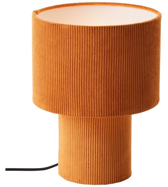 Brilliant - Lampada da tavolo TONY 1xE27/20W/230V arancione