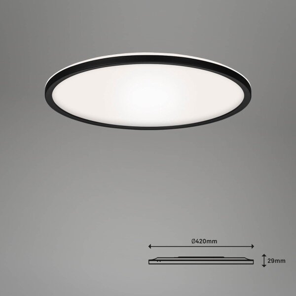 Briloner 7059-015 - Luce LED dimmerabile SLIM LED/22W/230V Wi-Fi Tuya + +TC