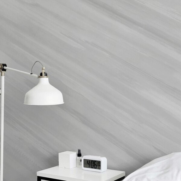 Carta da parati Superficie a strisce bianche e grigie, Carta da parati Marmo, Carta da parati popolare, t00262 - Tapeko.it