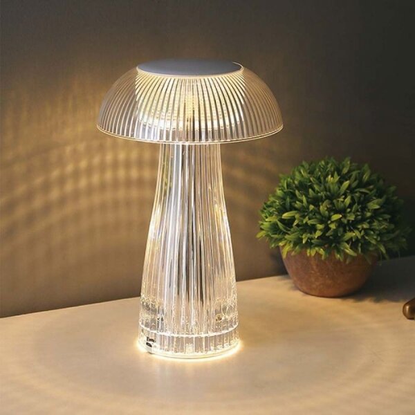 LED Lampada da tavolo ricaricabile dimmerabile LED/1W/5V 3000-6000K 1800 mAh limpido